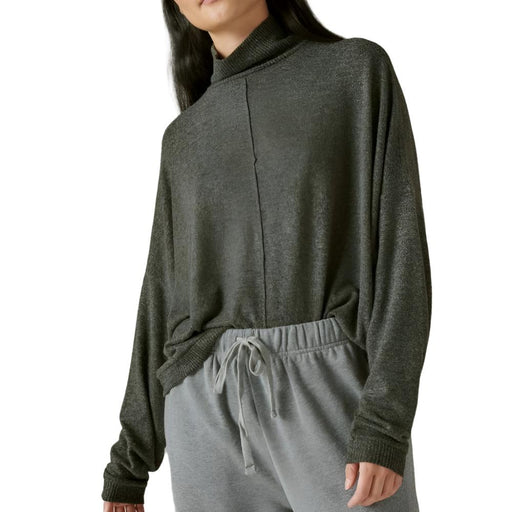 Lucky Brand Cloud Jersey Mock Neck Top WOMEN - Clothing - Tops - Long Sleeved Lucky Brand Jeans