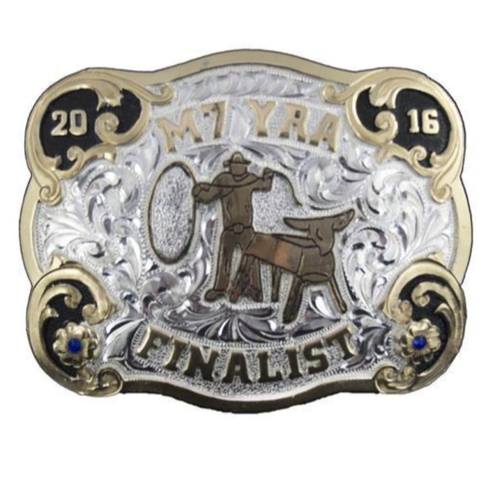 Junior Trophy Buckle 2 Customs & Awards - Buckles MISC