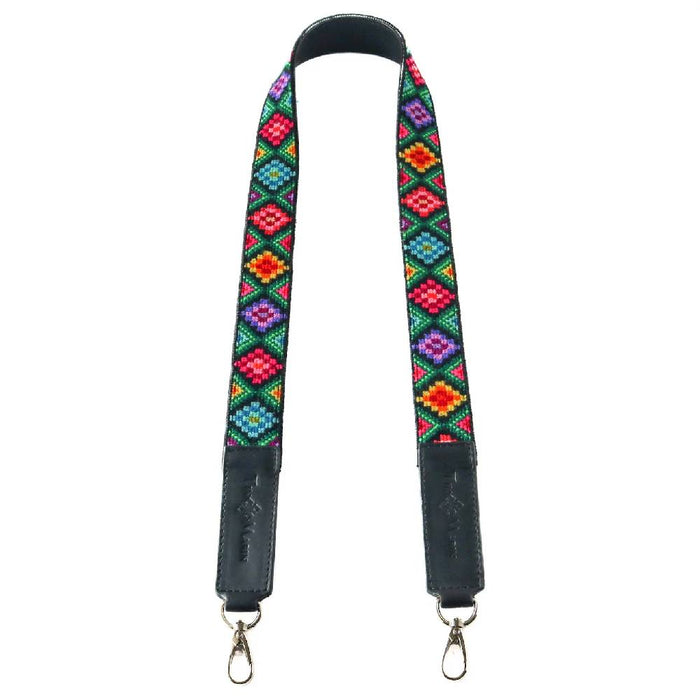 Mai Woven Bag Strap - Black & Multi WOMEN - Accessories - Handbags Tin Marin Brand