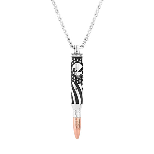 Montana Silversmiths Chris Kyle I'll Cover You Sniper Bullet Necklace MEN - Accessories - Jewelry & Cuff Links Montana Silversmiths