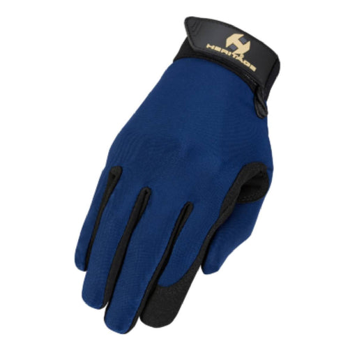 Heritage Performance Gloves English - Rider Accessories Heritage 6 Navy