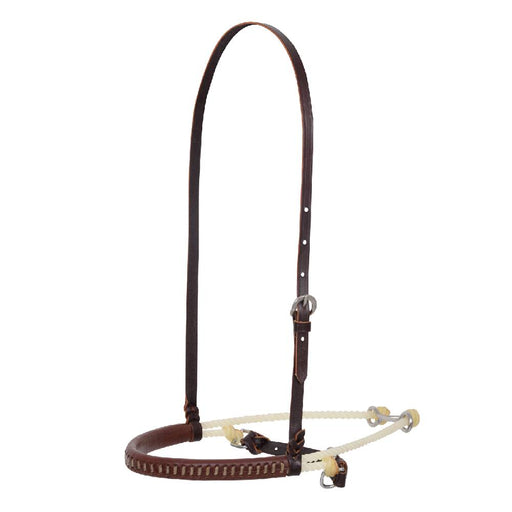 Martin Saddlery Cavesson Noseband Tack - Nosebands & Tie Downs Martin Saddlery Double Rope