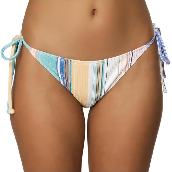 * O'Neill Women's Baja Stripe Maracas Tie Side Bikini Bottoms - FINAL SALE WOMEN - Clothing - Surf & Swimwear - Swimsuits O'Neill