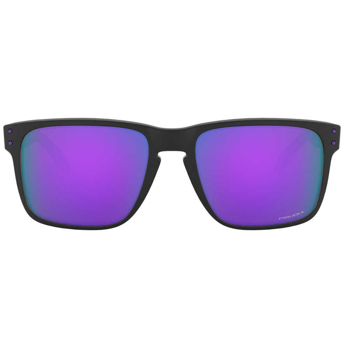 Oakley Holbrook XL Matte Black w/Prizm Violet Injected Sunglasses ACCESSORIES - Additional Accessories - Sunglasses Oakley