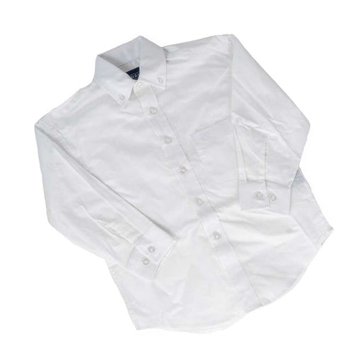 Panhandle Boy's Solid White Poplin Shirt KIDS - Boys - Clothing - Shirts - Long Sleeve Shirts Panhandle