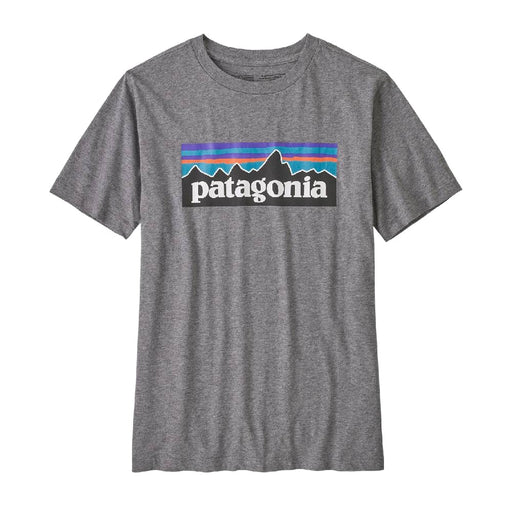 Patagonia Kid's Organic P-6 Logo Tee KIDS - Boys - Clothing - T-Shirts & Tank Tops Patagonia