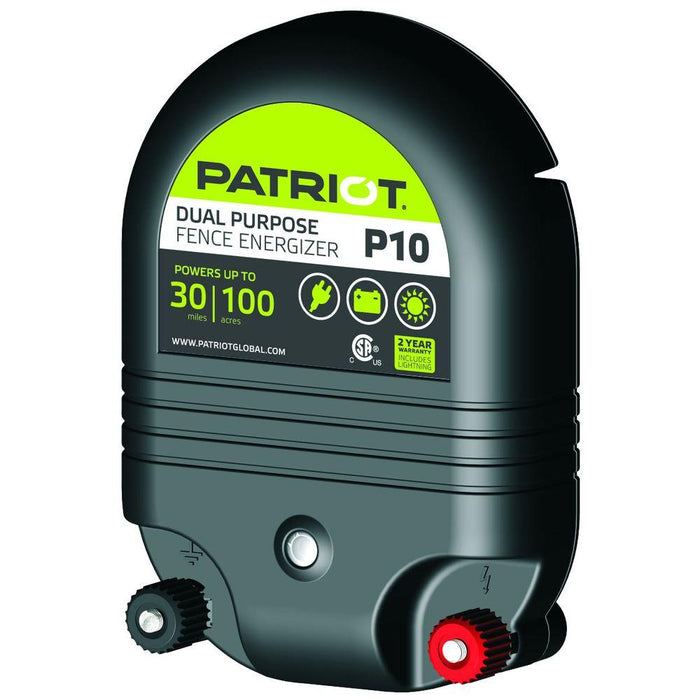 Patriot Dual Purpose Fence Energizer Equipment - Fencing Patriot 15 Miles