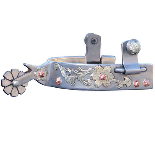 Professional's Choice Floral Copper Dot Spur Tack - Spurs Professional's Choice