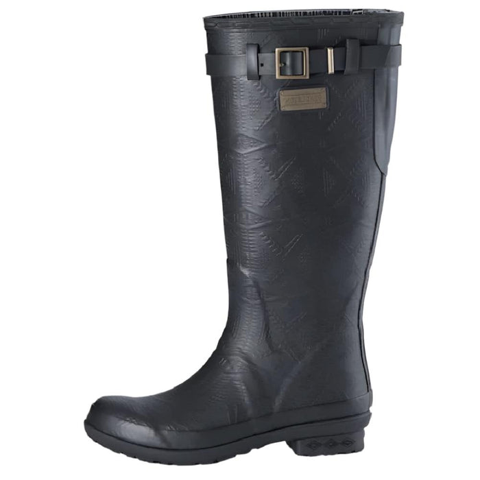 Pendleton Heritage Tall Embossed Boot - Black - FINAL SALE WOMEN - Footwear - Boots - Fashion Boots Pendleton