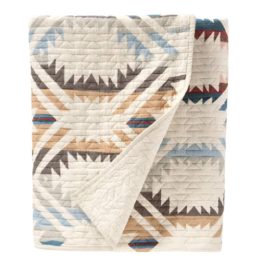 Pendleton White Sands Twin Coverlet/Sham Set HOME & GIFTS - Home Decor - Blankets + Throws Pendleton