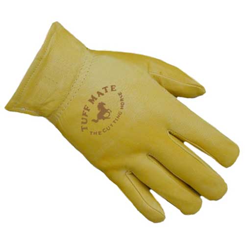Tuff Mate  Cutting Horse Lined Glove For the Rancher - Gloves Tuff Mate 7 (Ladies)  