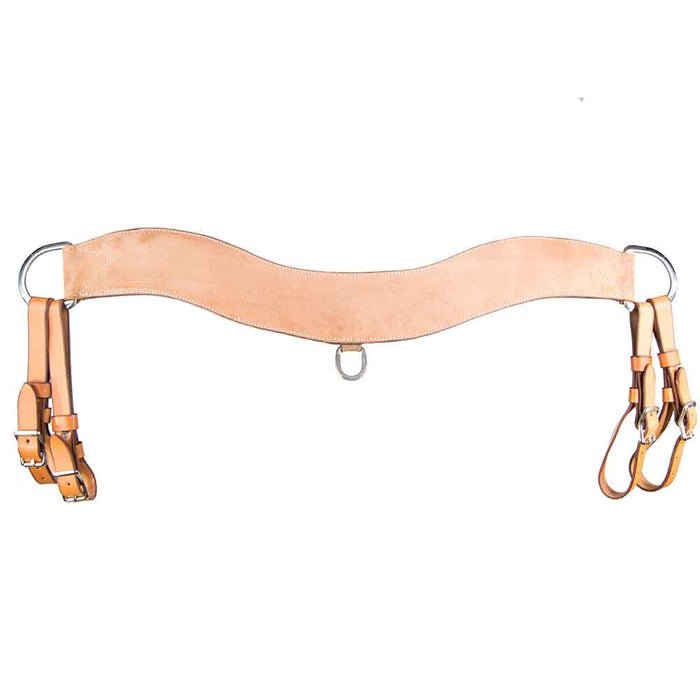 Teskey's 3-3/4" Roughout Tripping Collar Tack - Breast Collars Teskey's Light Oil