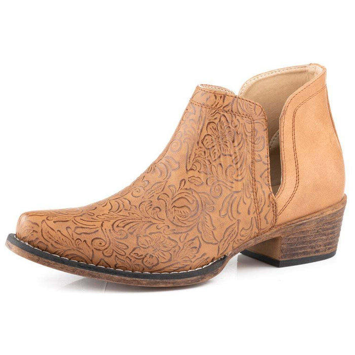 * Roper Faux Leather Ankle Boot - FINAL SALE WOMEN - Footwear - Boots - Booties Roper Apparel & Footwear