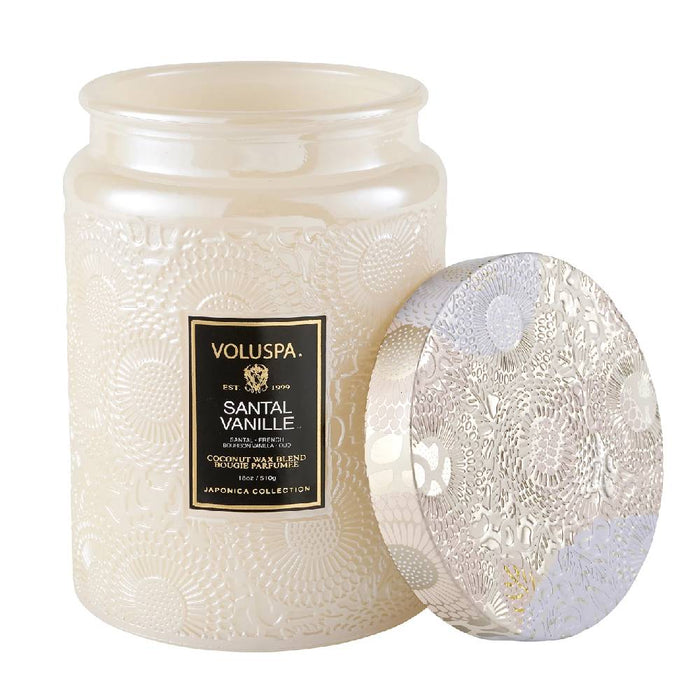 Voluspa Santal Vanille Large Jar Candle HOME & GIFTS - Home Decor - Candles + Diffusers Voluspa