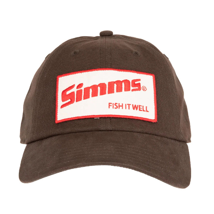* Simms "Fish it Well" Cap - Hickory - FINAL SALE HATS - BASEBALL CAPS Simms Fishing