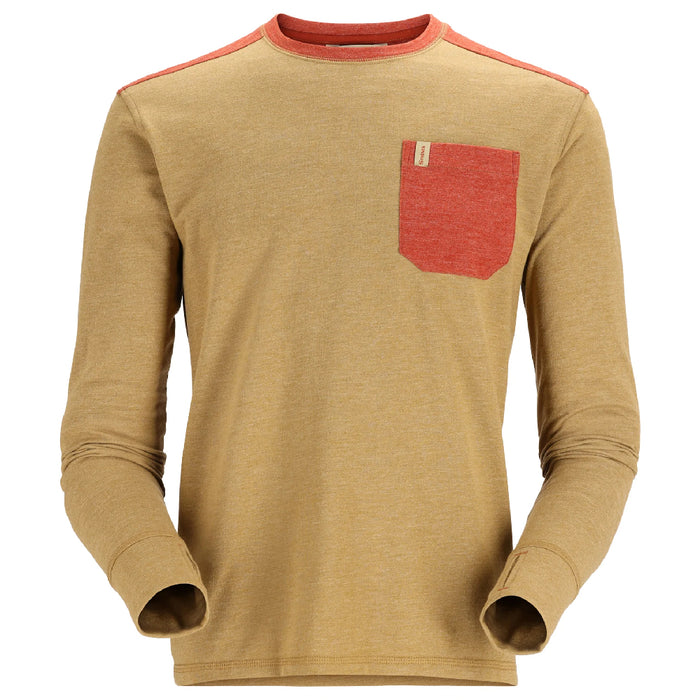 * Simms Henry's Fork Crew Long Sleeve Tee - FINAL SALE MEN - Clothing - Shirts - Long Sleeve Simms Fishing