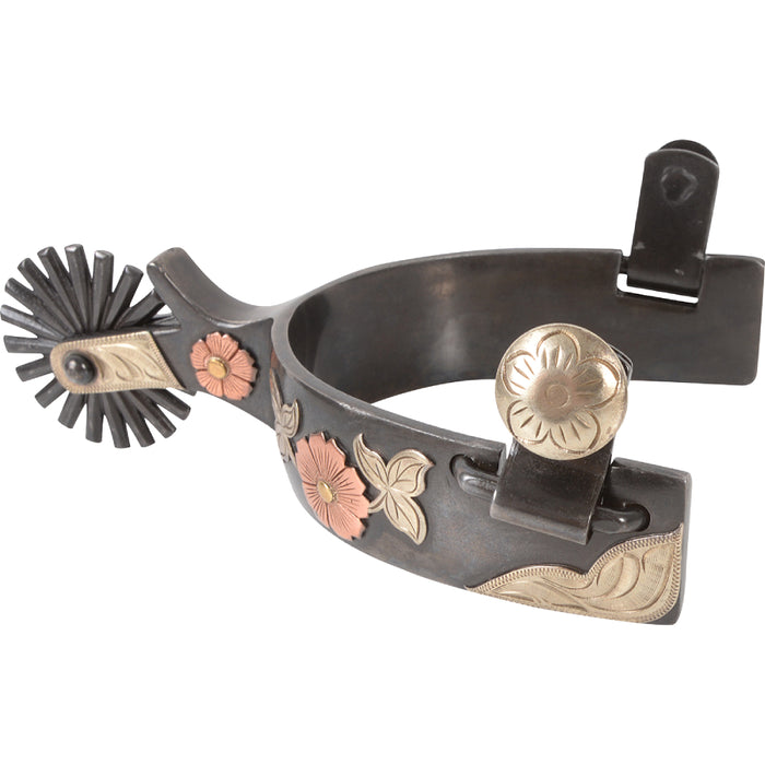 Classic Equine Flower Series 1-1/4" Spurs Tack - Spurs Classic Equine Default Title