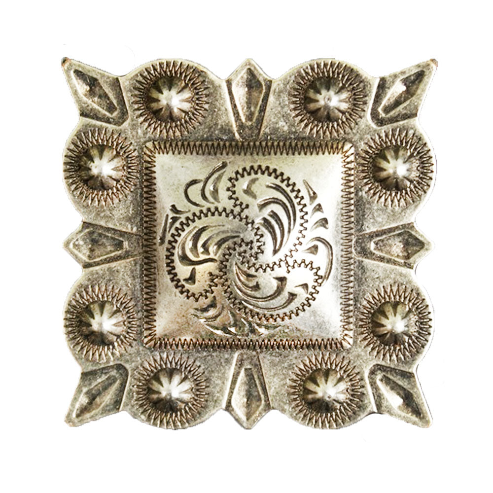 Square Berry Concho Tack - Conchos & Hardware - Conchos MISC Wood Screw  