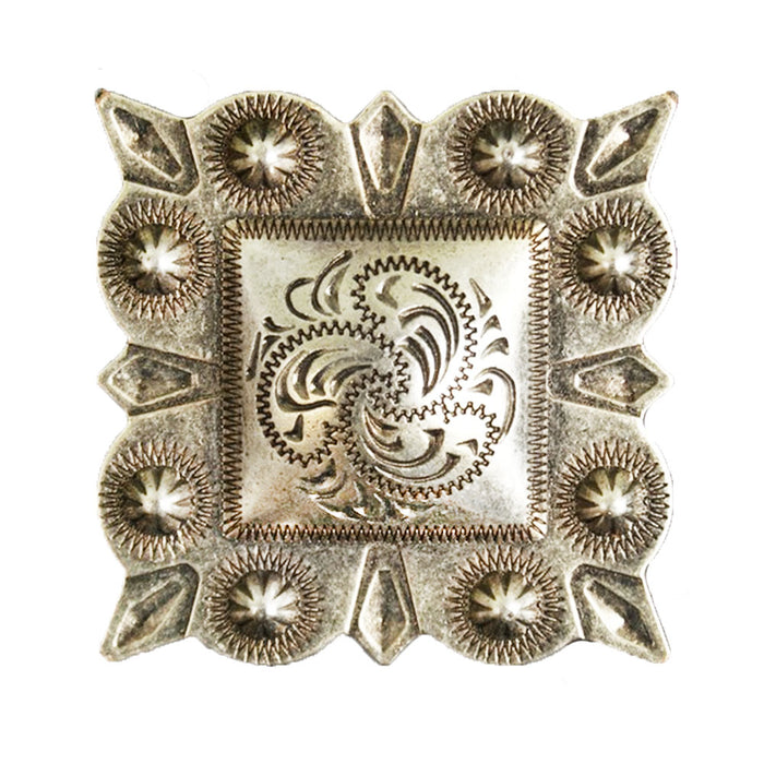 Square Berry Concho Tack - Conchos & Hardware MISC