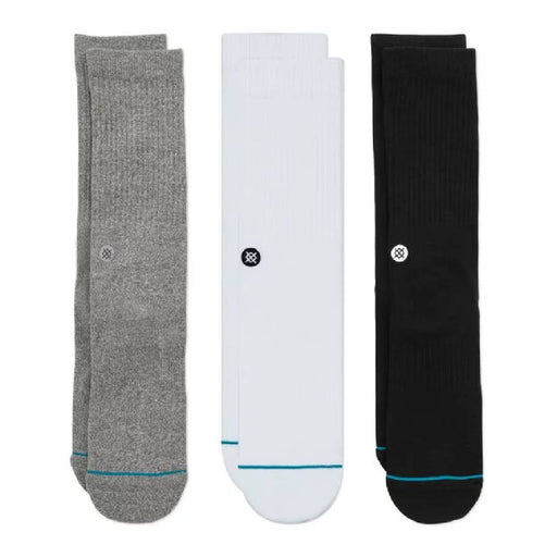 Stance Men's Icon Crew Socks - 3 Pack MEN - Clothing - Underwear, Socks & Loungewear - Socks Stance