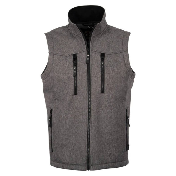 * STS Ranchwear Youth Slack Vest - Heather Gray - FINAL SALE KIDS - Boys - Clothing - Outerwear - Vests STS Ranchwear