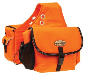 Weaver Trail Gear Saddle Bags Tack - Saddle Accessories Weaver Orange