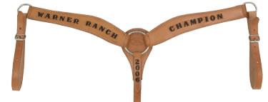 Trophy Breast Collar #5 Customs & Awards - Breast Collars Teskey's Stamped Light Oil