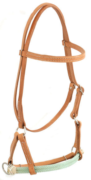 Teskey's Double Rope Nose Side Pull Tack - Training Teskey's Heavy Oil