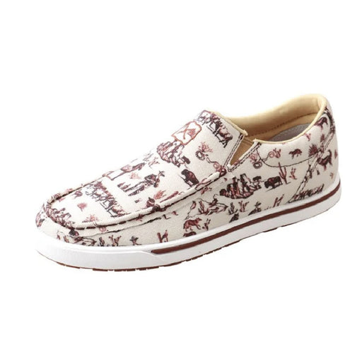 Twisted X Women's Slip On Vintage Cowboy Scene Kicks WOMEN - Footwear - Casuals Twisted X