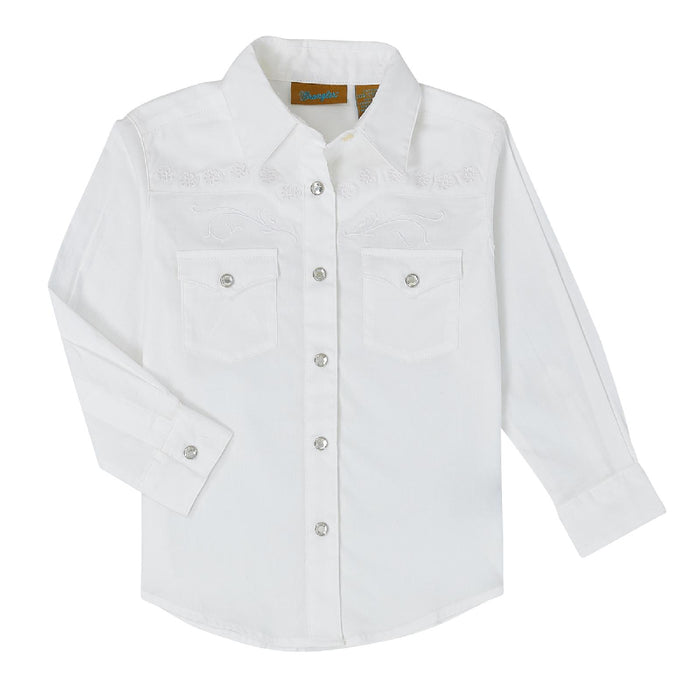 Wrangler Girl's Western Shirt KIDS - Girls - Clothing - Tops - Long Sleeve Tops Wrangler