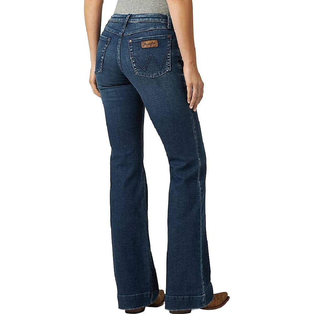 Wrangler Retro Women's Mae Wide Leg Trouser Jeans - FINAL SALE WOMEN - Clothing - Jeans Wrangler   