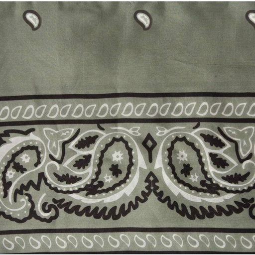 Bandana Silk Wild Rag - Sage ACCESSORIES - Additional Accessories - Wild Rags & Scarves Wyoming Traders