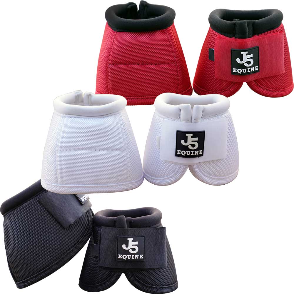 What material are the bell boots made of?