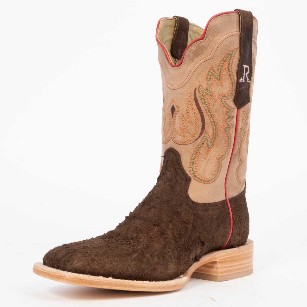 R. Watson Men's Chocolate Roughout Square Toe Boot Questions & Answers