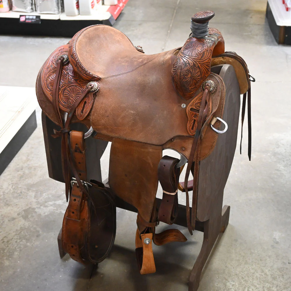 14.5" USED CACTUS RANCH SADDLE Questions & Answers