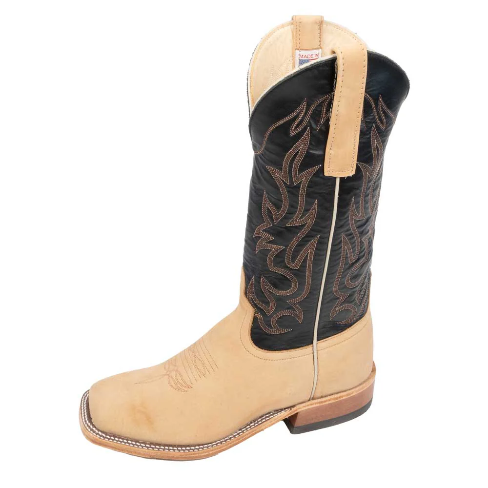 Do these Anderson Bean Men's Tan Crazyhorse Boot - Teskey's Exclusive run true to size or a little big? 