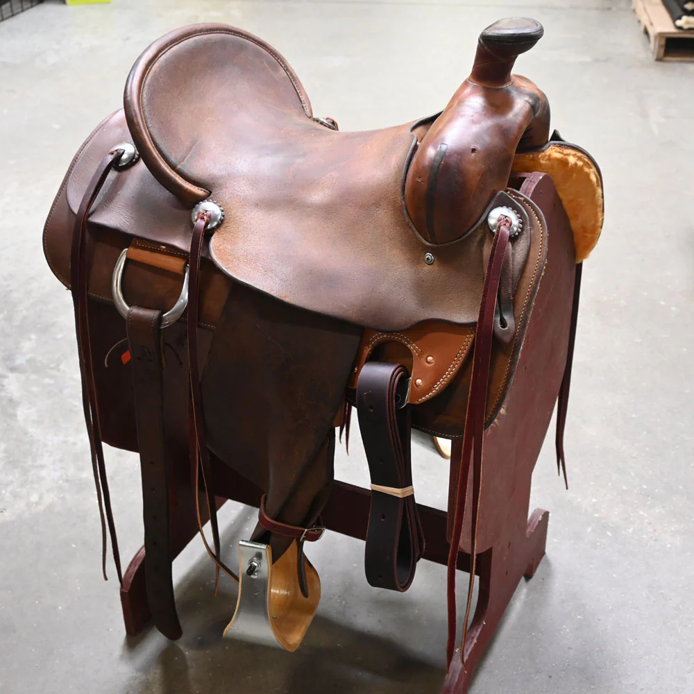 16" USED MARK CHAPMAN RANCH SADDLE Questions & Answers