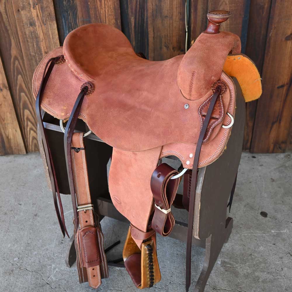 What’s the weight on this 16" TESKEY'S STRIP DOWN RANCH SADDLE?