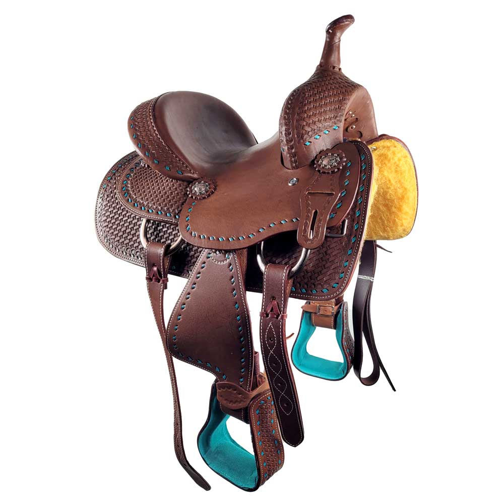 Does the YOUTH BARREL SADDLE come with a saddle?