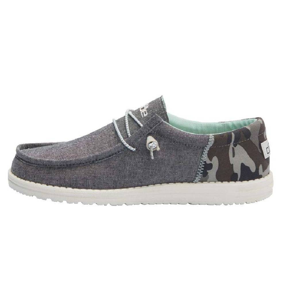 Hey Dude Wally Funk - Camo Brown - Size 14 ONLY - FINAL SALE Questions & Answers