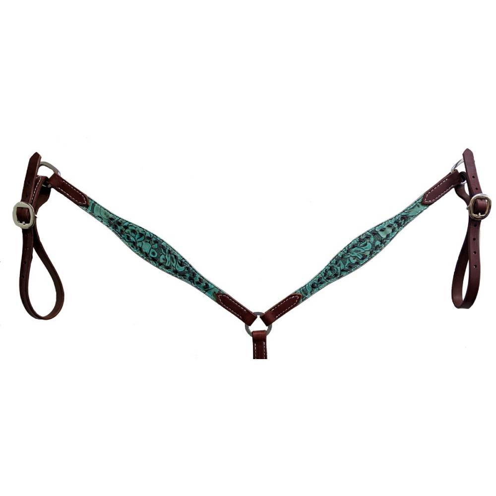 Teskey's Chocolate Floral Breast Collar w/Buckstitch Questions & Answers