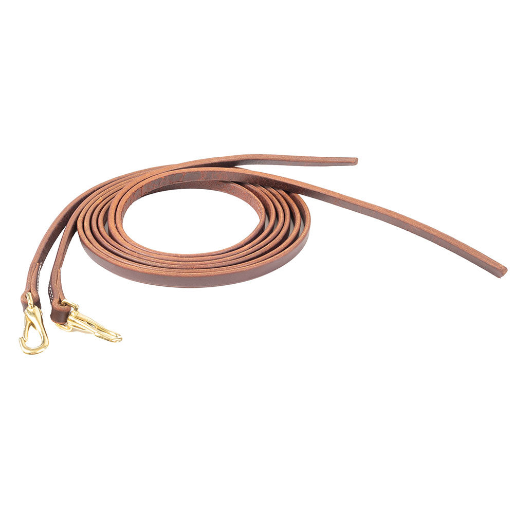 How long are these Teskey's 5/8" Snap End Split Reins?