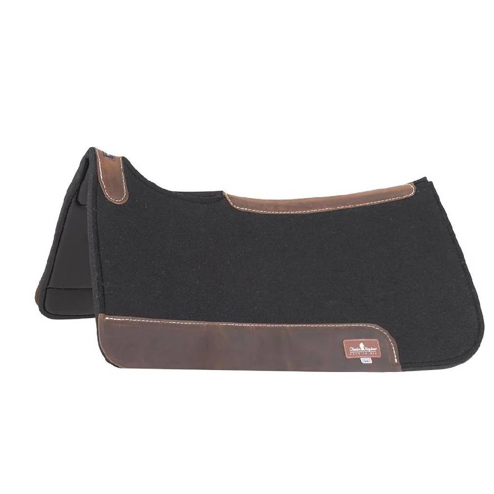 What is the thickness of the Classic Equine ContourPedic Pad?