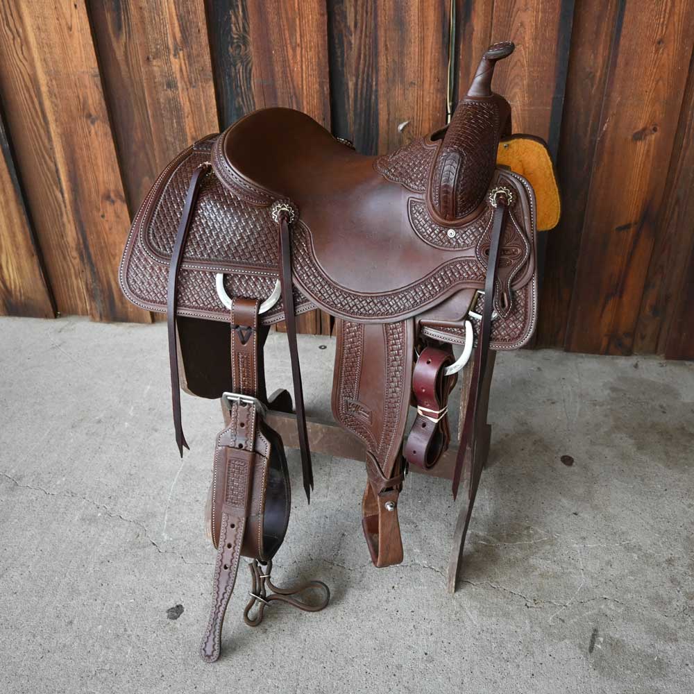 16" USED JEFF SMITH CUTTING SADDLE Questions & Answers
