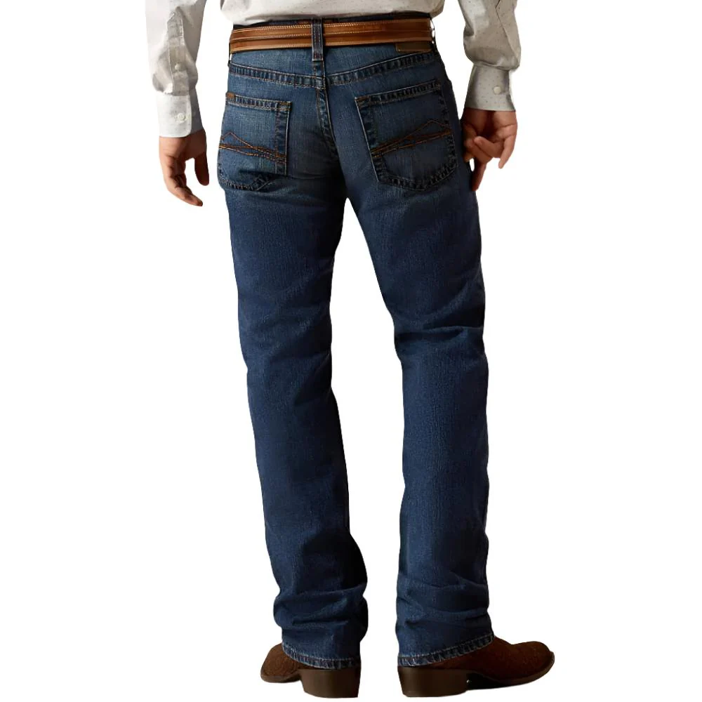 What is the weight of the denim used in these Ariat Men's M5 Romeo Straight Jean?