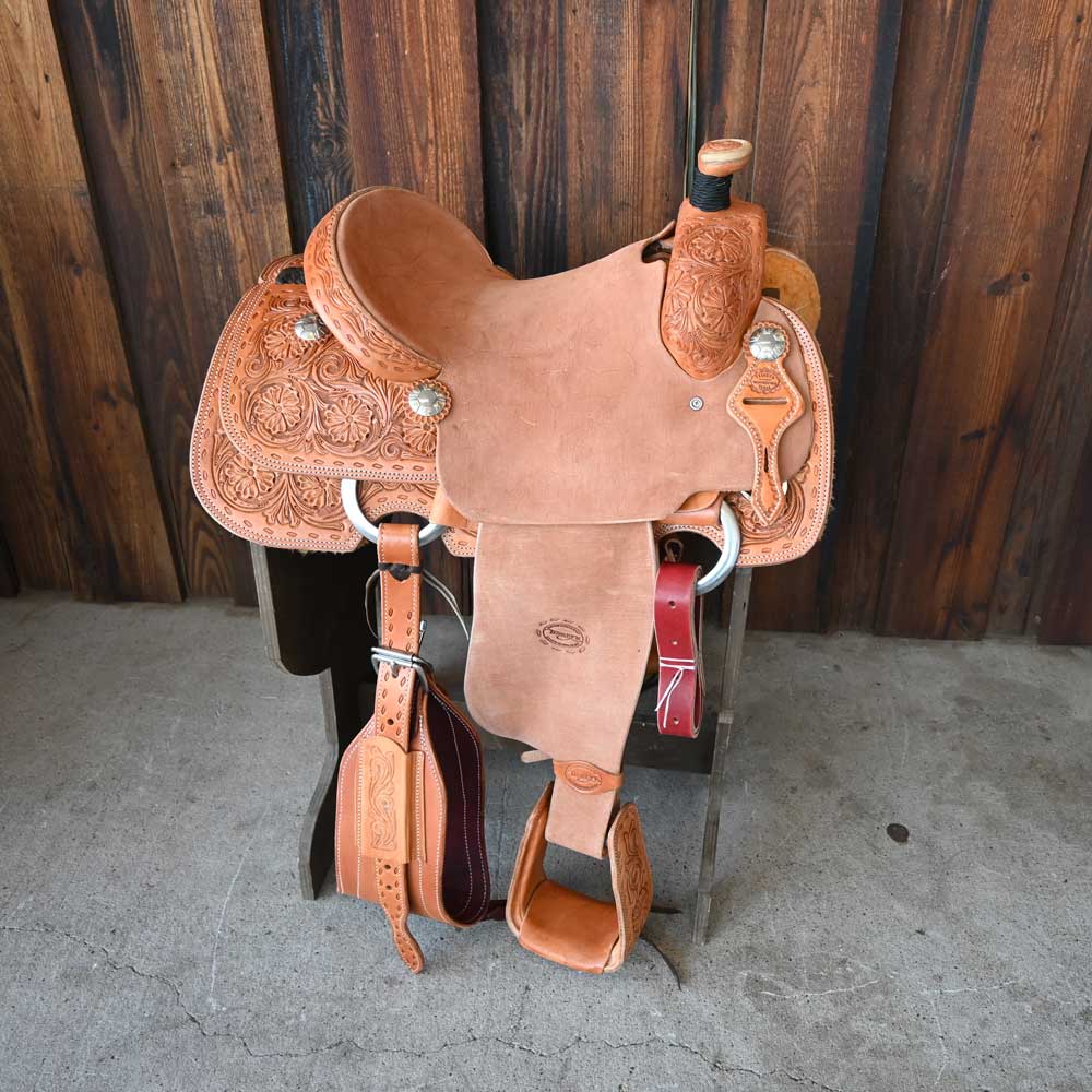 14.5" TESKEY'S CALF ROPING SADDLE Questions & Answers
