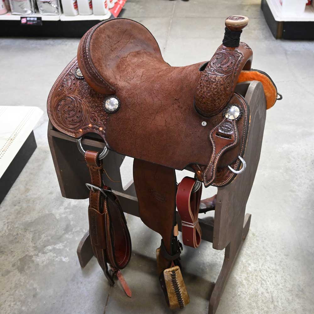 What is the gullet measurement on the 14.5" TESKEY'S ALL AROUND SADDLE?