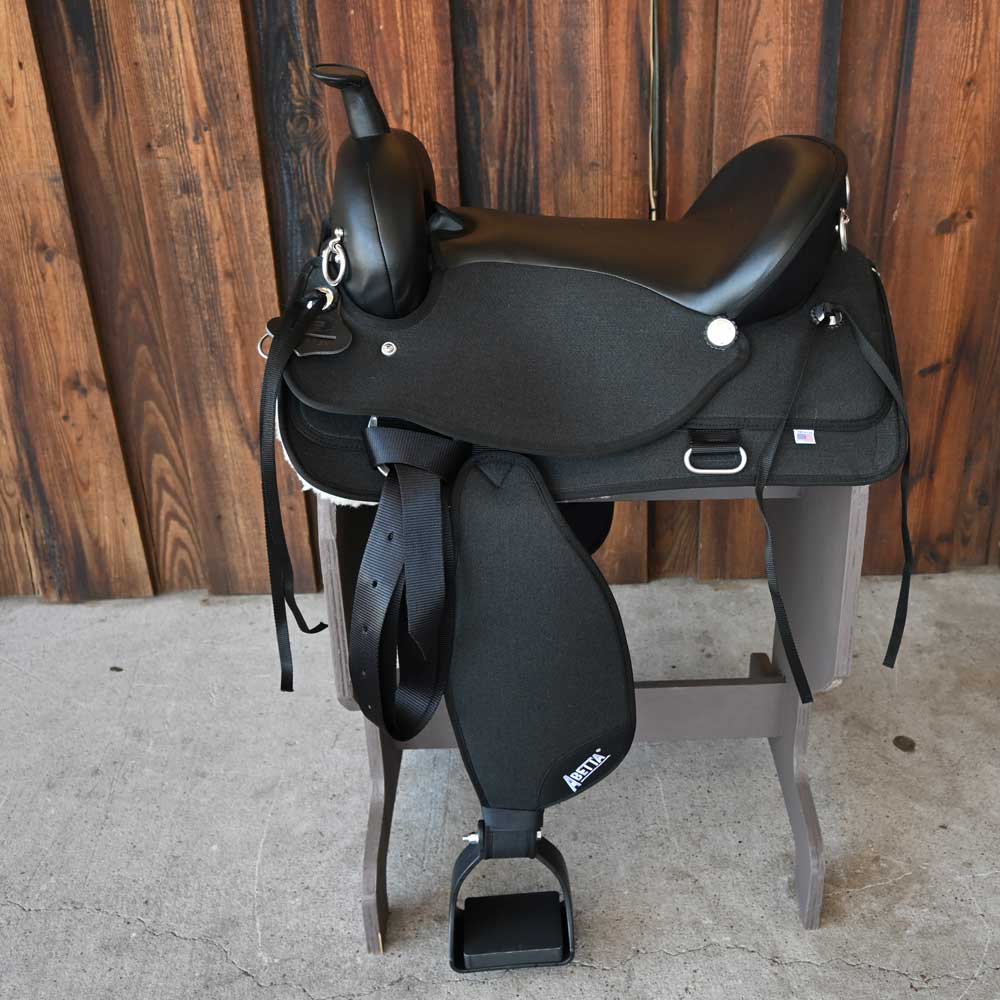 Can I get more information on this 17" ABETTA BRUSHPOPPER TRAIL SADDLE?