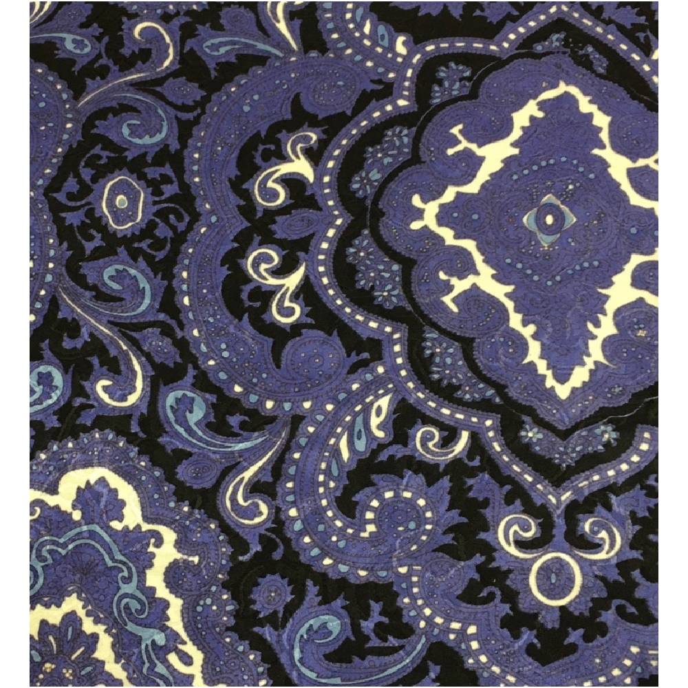 Purple & Black Paisley Silk Wild Rag Questions & Answers