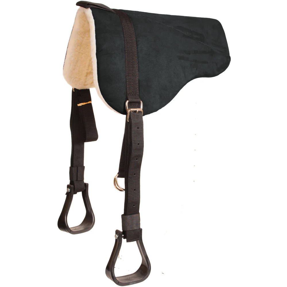 Mustang Faux Suede Bareback Pad With Stirrups Questions & Answers